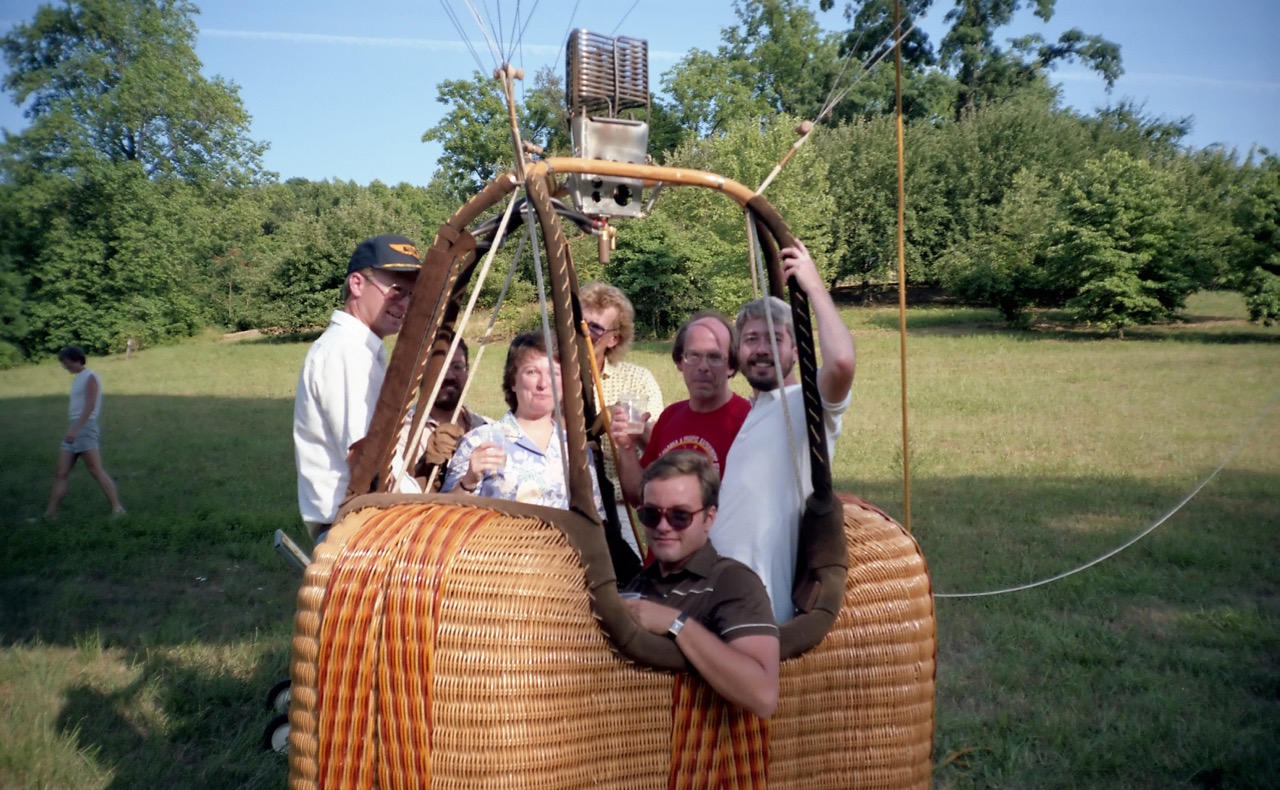 <b>Hot Air Balloon</b><br><i>Interferometrics, Inc. Summer Party, Jul 1988</i>